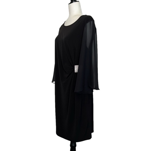 Sears Black Dress  Size 14 Tradition - Picture 1 of 6